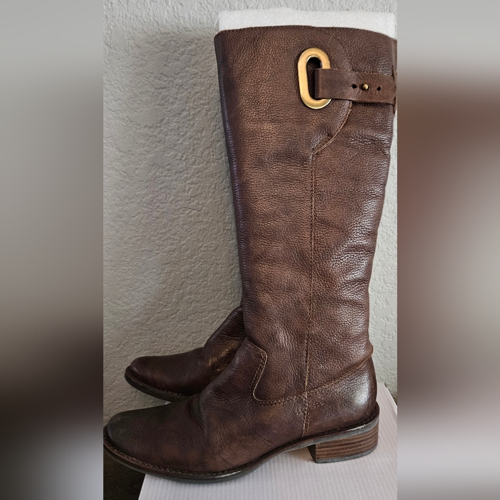 Italian Brown Leather Boots